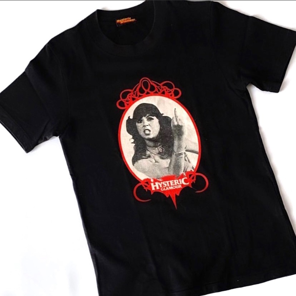 Hysteric Glamour FUCK tee